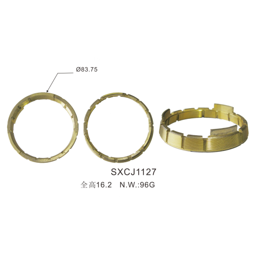 Transmission Synchronizer Ring Set for 7FD25 NO.2 - 3PCS/SEF OEM 33307-23320-71 J0026